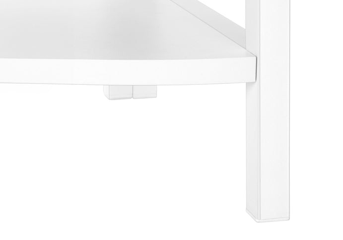 Bookshelf, Etagere, Corner, 4 Tier, Office, Contemporary & Modern