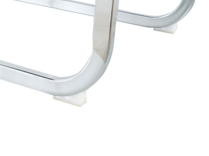 Modern Dining Chairs With Padded Seat And Metal Legs