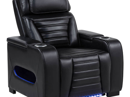 Isadora - Power Recliner With Dual Power Adjustments - Black