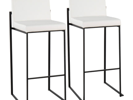 Fuji - Contemporary High Back Barstool Elegant Design