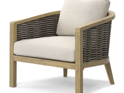 Parkside - Outdoor Conversation Chair (Set of 2) - Natural