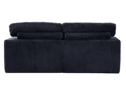 Double Chaise Lounge Chair, Oversized Upholstered Sleeper Cloud Couch