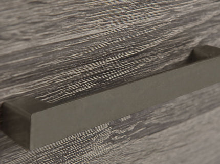 Funston - 4 Piece Queen Bedroom Set With Upholstered Headboard - Oak