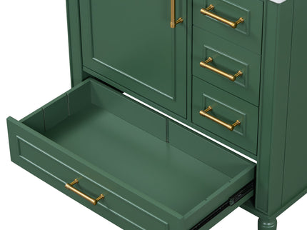 Traditional Bathroom Vanity Set With Soft Close Doors