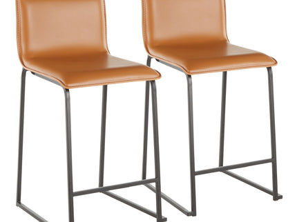 Mara - Upholstered Contemporary Counter Stool (Set of 2)