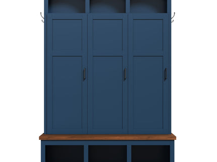 Classic Arched Design Hall Tree With 3 Hidden Storage