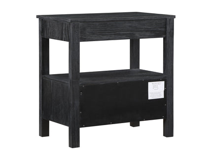 Danielle - 2 Drawer Nightstand - Black