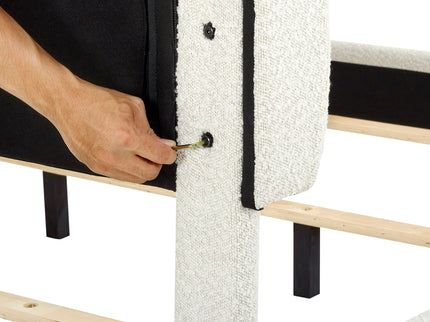 Upholstered Platform Bed