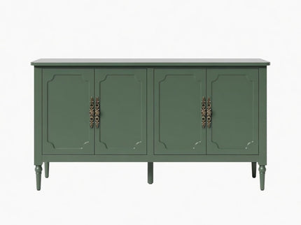 Vintage Buffet Cabinet With Adjustable Shelves