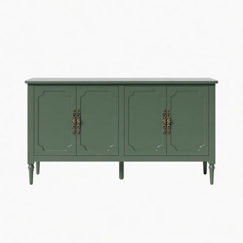 Vintage Buffet Cabinet With Adjustable Shelves