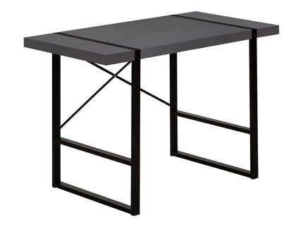 Computer Desk For Home Office, Laptop, Modern Convenient Design - Gray