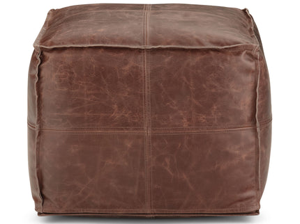 Sheffield - Handcrafted Square Pouf