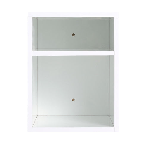 Wall Mounted Bathroom Vanity With Sink, Cabinet & Half Door