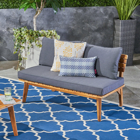 Balmoral - Loveseat - Gray