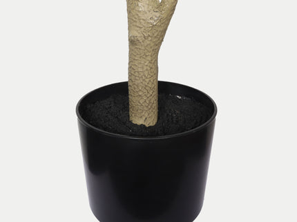 6Ft Real Touch Fake Fiddle Leaf Fig Tree In Pot, Indoor Decor For Home - Green Leaves