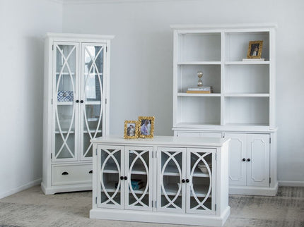 French Country Wood Cabinet