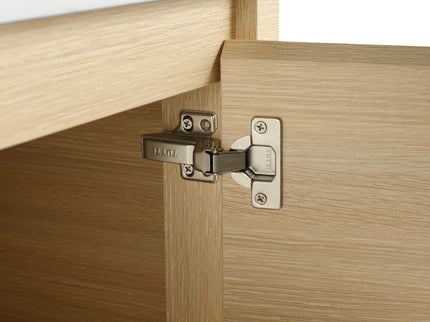 Mounted Bathroom Vanity & Art Sink & 2 Soft Close Doors
