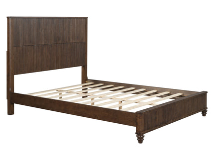 Platform Bed Frame & Tall Headboard