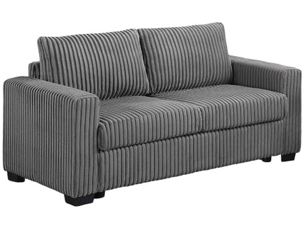 Modern Style 2 Piece Sofa Set With Cup Holders & Charging Port