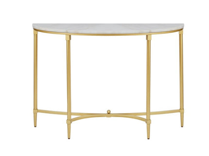 Bordeaux - Console Table - White / Gold