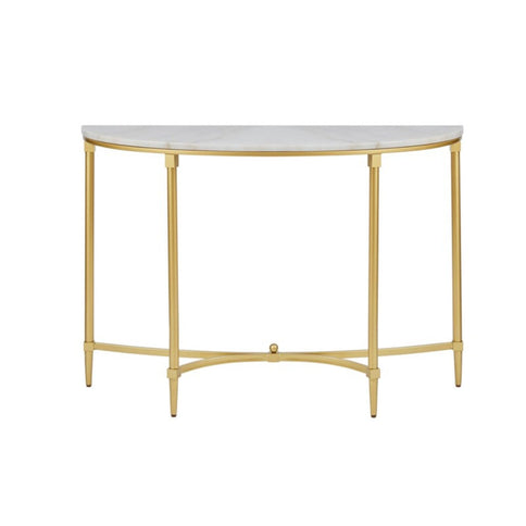 Bordeaux - Console Table - White / Gold