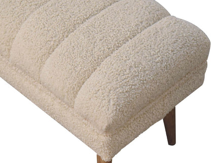 Puffer Bench - Beige