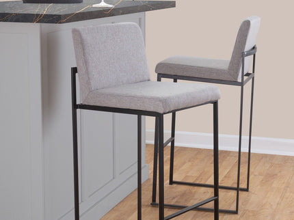 Fuji - Contemporary High Back Barstool Elegant Design