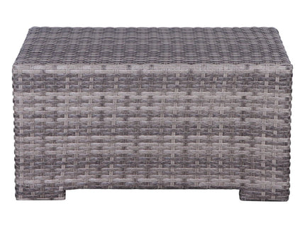 Outdoor 6 Person Wicker Seating Group With Cushions - Gray Mix
