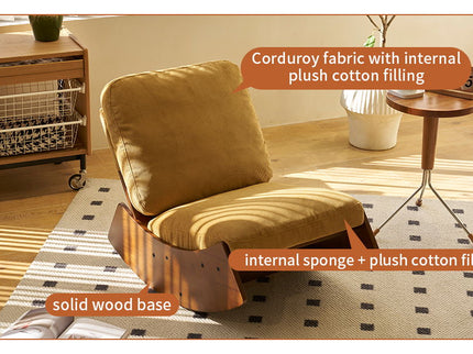 Comfortable High-Quality Upholstery Glider Rocking Chair