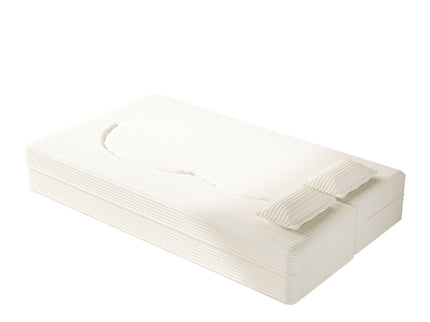 Floor Sofa With 2 Pillows, Convertible Twin Size Mattress For Living Room