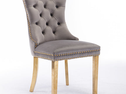 Nikki - Modern, High-End Tufted Dining Chair (Set of 2)