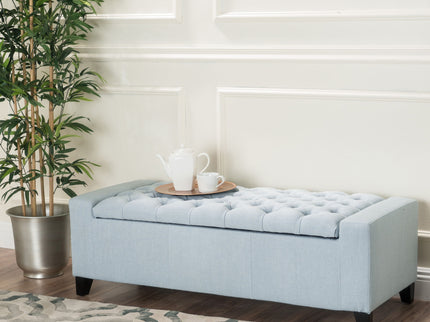 Guernsey - Ottoman Storage With Tufted Top