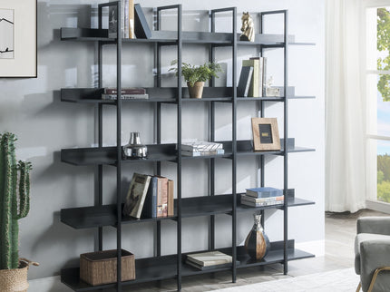 Vintage Industrial 5 Tier Bookcase