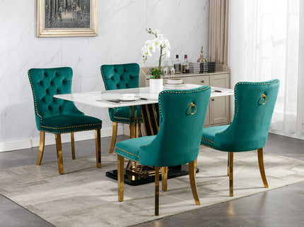 Nikki - Modern, High-End Tufted Dining Chair (Set of 2)