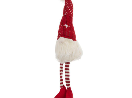 Christmas Gnomes Decorations, Christmas Table Home Ornaments For Holiday Party Gifts (Set of 2) - White / Red