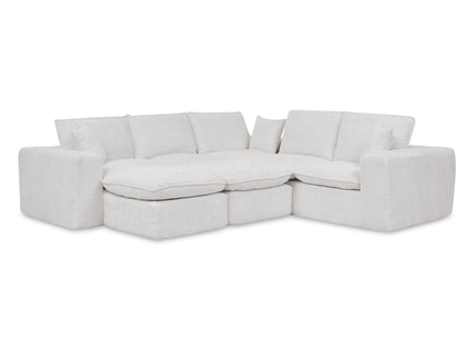 Sectional Sofa With Moveable Ottoman