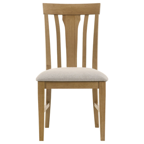 Auburn - 5 Piece Dining Set - Natural / Light Brown