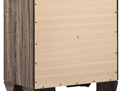 Tomasina - 2 Drawer Rectangular Nightstand - Taupe