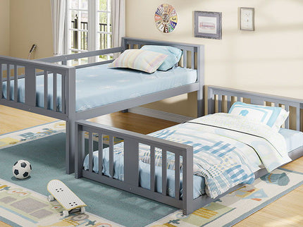 Solid Construction Bunk Bed & Ladder
