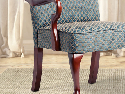 Delaney - Elegant Gooseneck Arm Chair With High Back