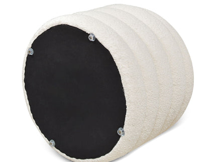 Fuji - Oversized Round Storage Ottoman