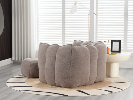 Soft Bean Bag Chair With High Resilient Foam