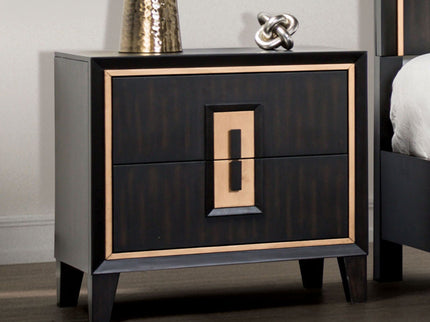 Bedside Nightstand - Espresso