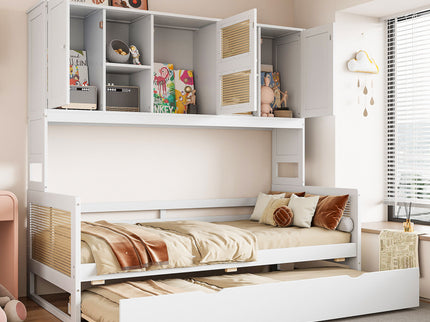 Daybed And All In One Cabinet And Shelf