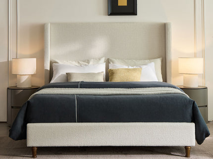 Harper - Tall Headboard Upholstered Bed With Elegant Simplicity