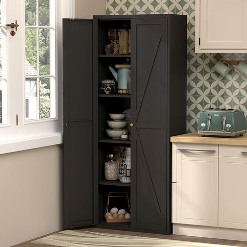 Adjustable 2 Door Storage Cabinet With Adjustable Shelves