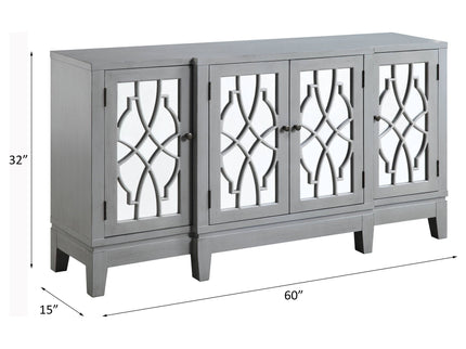 Magdi - Console Cabinet - Antique Gray