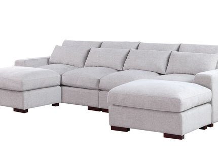 Tatman - Sectional With 2 Ottomans