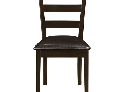 Arvin - 5 Piece Dining Set With Rectangular Table And Bench With Seats - Cappuccino