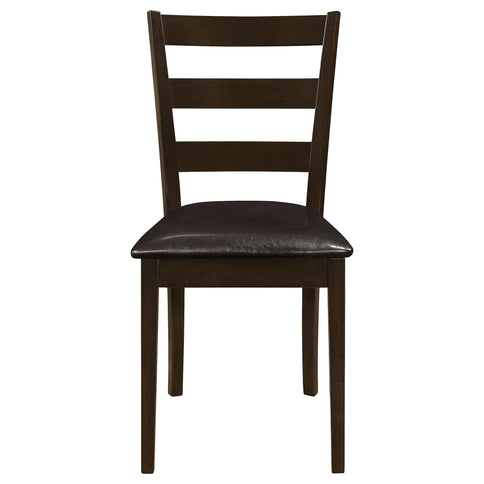 Arvin - 5 Piece Dining Set With Rectangular Table And Bench With Seats - Cappuccino
